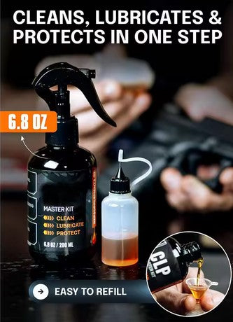 Clp Gun Cleaning Oil Kit 3-in-1